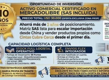Fondo de comercio , Córdoba · Tienda On Line Dc Home Sas