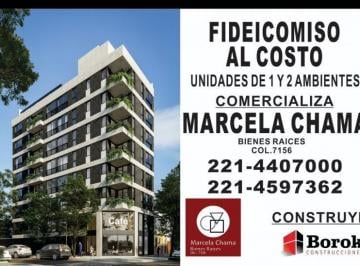 Departamento de 2 ambientes, La Plata · 17 y 43 Fideicomiso Al Costo, Unidades de 1 y 2 Ambientes