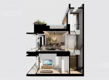 Departamento · 139m² · 4 Ambientes · 2 Cocheras · Triplex en Elevia - Casas en Altura, en Venta en Martinez, San Isidro
