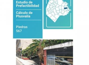 Terreno · 958m² · Terreno Para Desarrolladores en San Telmo - Lote Libre de Plusvalía - Piedras Al 500