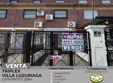 RUS-RUS-10506_2 · Venta Triplex 3 Ambientes en Villa Luzuriaga