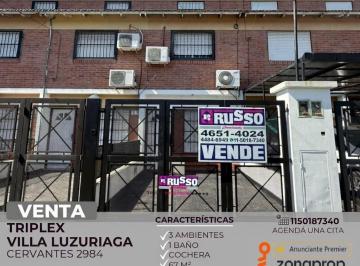 RUS-RUS-10506_2 · Venta Triplex 3 Ambientes en Villa Luzuriaga
