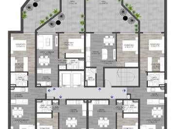 Departamento · 37m² · 2 Ambientes · Fideicomiso España - Departamentos 1 Dormitorio