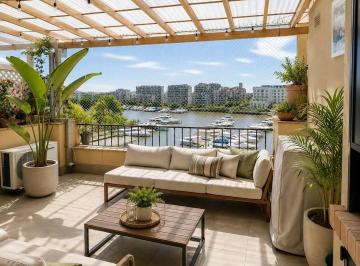 Departamento · 122m² · 3 Ambientes · 1 Cochera · Departamento en Venta en Terrazas de La Bahía, Bahia Grande, Nordelta