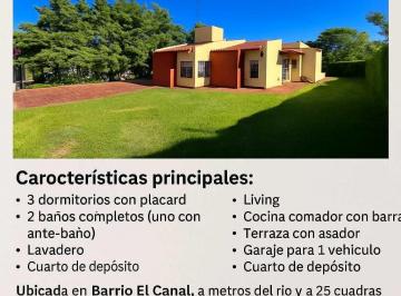 Casa · 150m² · 3 Dormitorios · 2 Cocheras · 🏡 en Venta – Casa Apto Crédito Hipotecarioa Pasos del Balneario