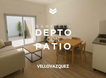 Departamento de 1 ambiente, Lomas de Zamora · Depto con Patio