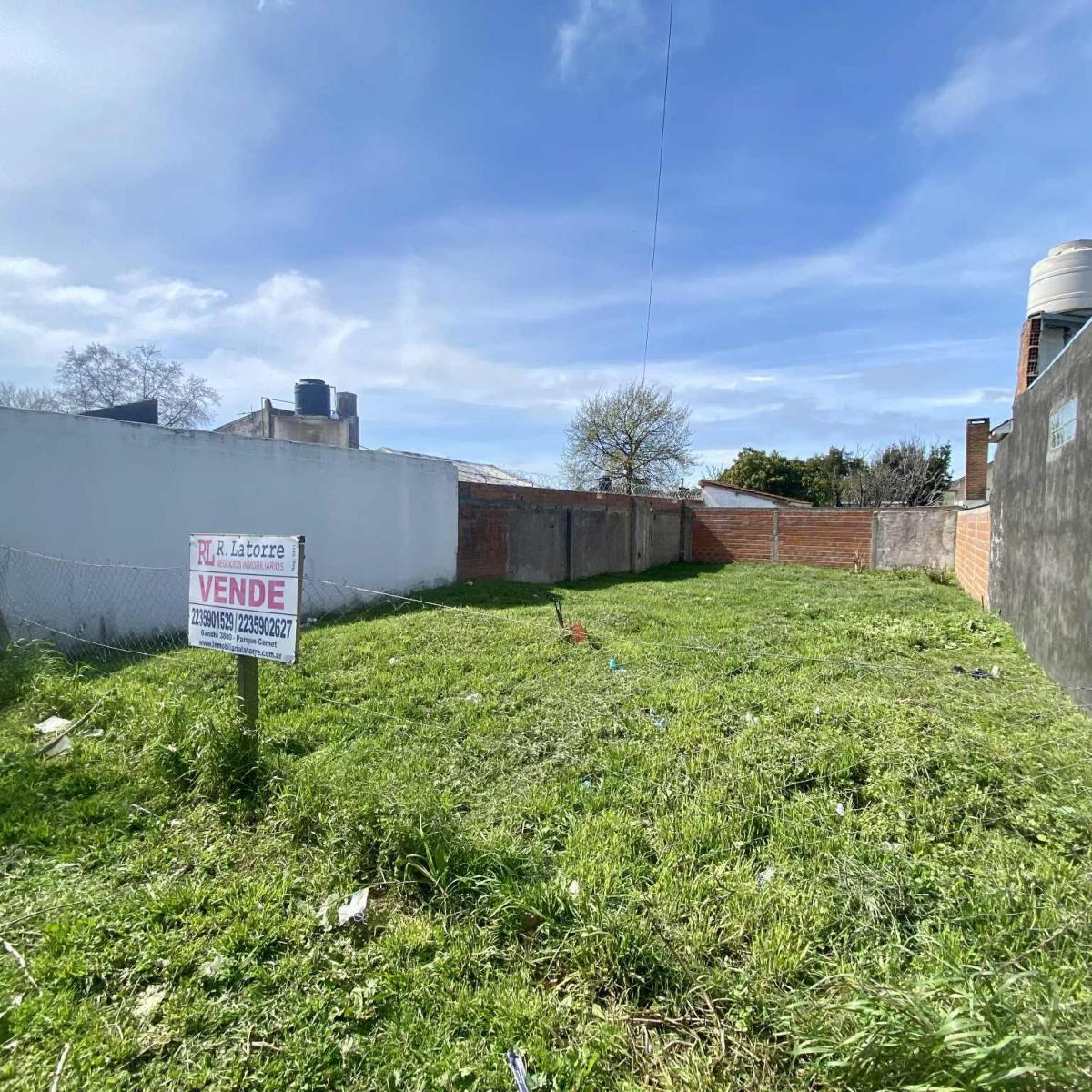 Lote baldio en venta