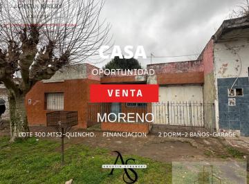 Casa · 100m² · 3 Ambientes · 1 Cochera · Casa en Venta - Moreno - 3 Ambientes