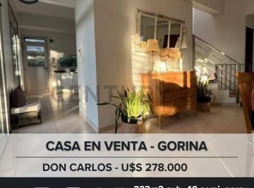 Casa · 213m² · 5 Ambientes · 1 Cochera · Casa en Vanta en Gorina 3 Dorm.