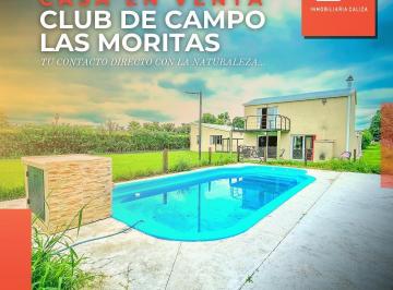 Casa · 281m² · 8 Ambientes · 2 Cocheras · Venta Hermosa Casa Club de Campo Las Moritas
