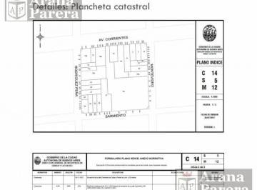 Terreno · 255m² · Venta Terreno en Calle Sarmiento Entre Rodriguez Peña y Montevideo. Anteproyecto.