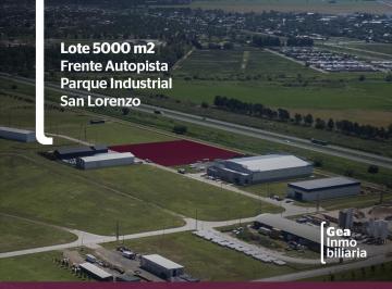 Terreno · 5000m² · Lote en Venta 5.000 m² - Frente Autopista (Rosario - Santa Fe) - Sector Industrial - Parque Industria