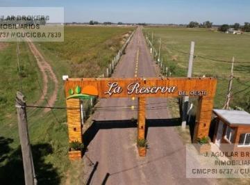 Terreno · 299m² · Venta Terreno en La Reserva del Oeste Rodriguez