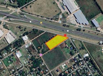 Terreno · 8000m² · Fracción Comercial en Esquina 8.000 m² S/ Colectora Acceso Oeste - General Rodriguez