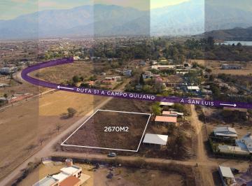 Terreno , Campo Quijano · Terreno en Campo Quijano Barrio Las Lomitas