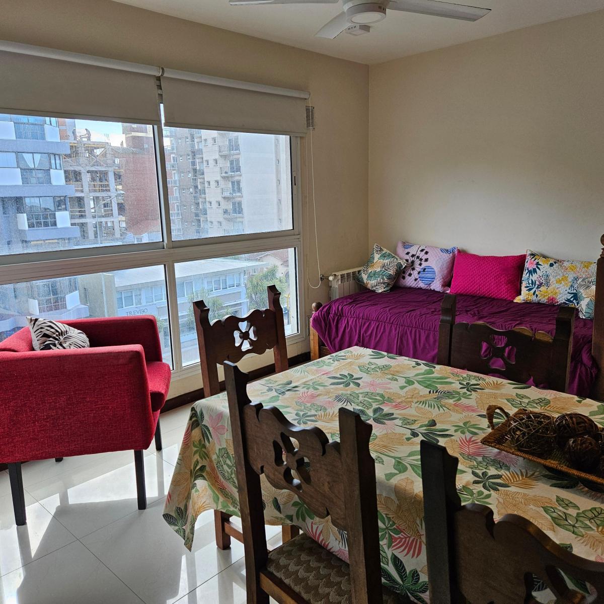 Depto 2 amb, 46m² en La Perla, moderno con 2 baños y vistas