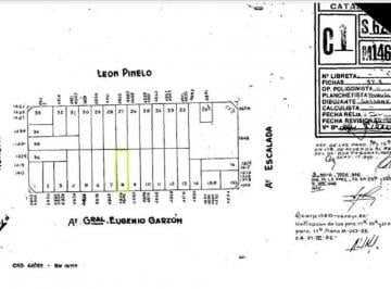 Terreno · 263m² · Terreno en Venta 263 m² en Floresta - Parque Avellaneda