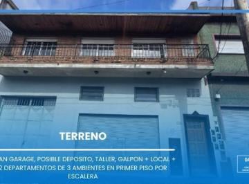 Terreno · 274m² · 6 Ambientes · PH en Wilde, Terreno en Wilde, Terreno en Zona Sur, Gran Lote en Wilde
