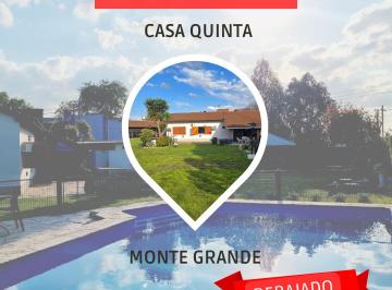 Casa de 5 ambientes, Esteban Echeverría · Casa Quinta con Pileta y Quincho