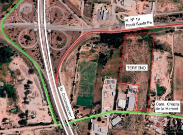 Terreno · 62000m² · Terreno de 6 Ha con Frente Sobre Ruta 19 y Al Camino a Chacras de La Merced