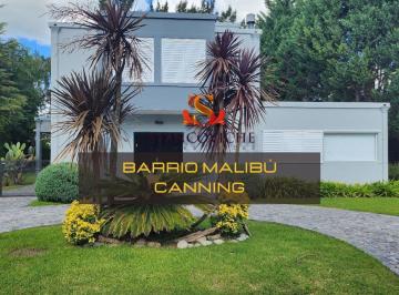 Casa · 200m² · 5 Ambientes · 1 Cochera · Casa en Venta, Canning, Malibú. 200 m² Cub. 5 Amb.
