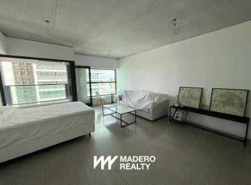 LIVING/DORMITORIO · Departamento en Puerto Madero Monoambiente con Full Amenities