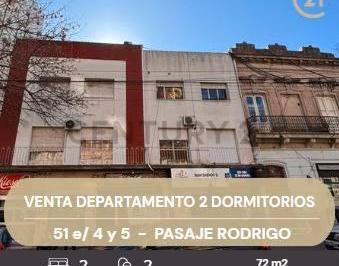 Departamento · 72m² · 4 Ambientes · Venta de Departamento La Plata 2 Dorm.