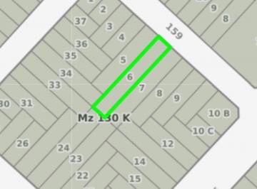 Terreno , La Plata · Lote en 159 E/ 65 y 66