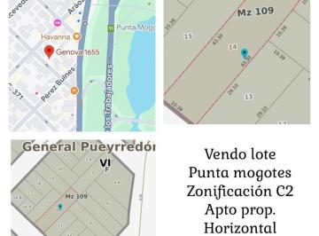 Terreno · 449m² · Lote en Venta Punta Mogotes