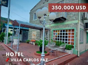 Hotel · 500m² · 20 Ambientes · 9 Cocheras · Hotel de Renombre y Trayectoria en Zona Residencial/comercial de Villa Carlos Paz