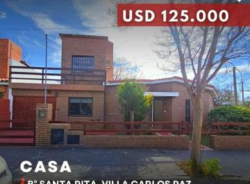 Casa · 85m² · 5 Ambientes · 1 Cochera · Venta Casa 3 Dorm. con 2 Baños en Barrio Residencial Santa Rita del Lago - Villa Carlos Paz