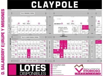 Terrenos en Venta – Barrio Nuevo Horizonte

Descripción:
Últimos lotes disponibl · Venta - Terrenos - Claypole