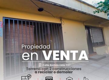 Casa · 110m² · 4 Ambientes · 1 Cochera · Casa en Venta Para Reciclar