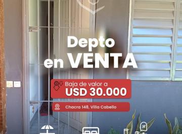 Departamento · 50m² · 3 Ambientes · 1 Cochera · Departamento en Villa Cabello