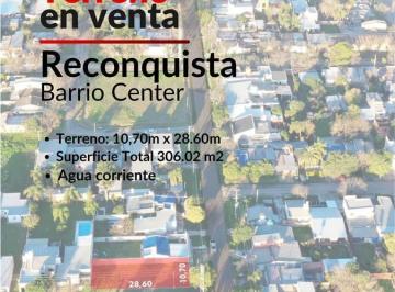 Terreno · 306m² · Terreno en Reconquista