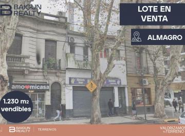 Terreno · 191m² · Terreno en Venta en Almagro 1200 m² Vendibles