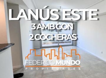 Departamento · 80m² · 3 Ambientes · 2 Cocheras · Departamento 3 Ambientes Venta C/ Dos Cocheras Lanus Este