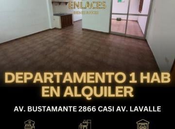 Departamento · 30m² · 2 Ambientes · Departamento de 1 Dormitorio en Alquiler
