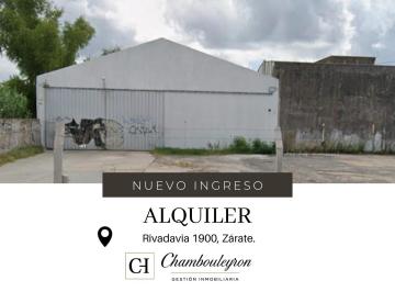 Bodega-Galpón , Zárate · Alquiler Galpon en Av Anta y Rivadavia, Zárate