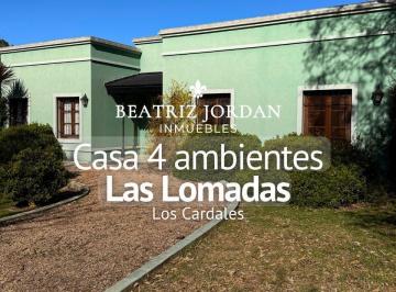 Casa · 141m² · 4 Ambientes · 1 Cochera · Casa 4 Ambientes en Venta, Barrio Las Lomadas, Los Cardales