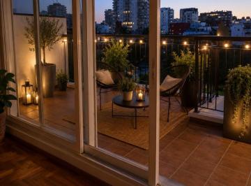 Departamento de 2 ambientes, Palermo · Venta 2 Amb Las Cañitas 2 Terrazas Parrilla Luz y Sol 91 m² Baul Espectacular