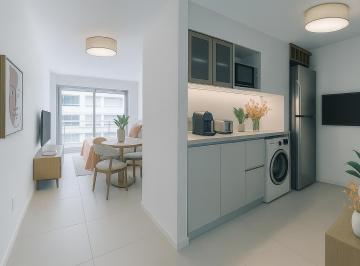 Departamento · 40m² · 1 Ambiente · Mono 43 m² a Estrenar, 6°. Pileta, Parrilla. Coch. Opc.