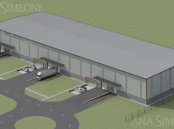 Bodega-Galpón · 5000m² · 10 Cocheras · Nave Industrial - Alquiler - Escobar