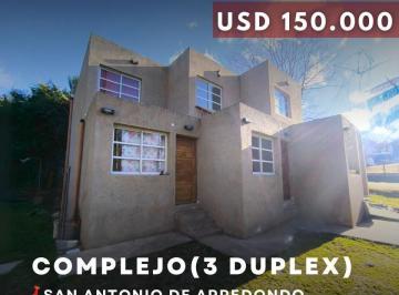 Hotel · 161m² · 11 Ambientes · Venta Complejo de 3 Dúplex en San Antonio de Arredondo a 100 m del Rio – Excelente Ubicación