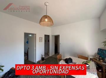 Departamento · 61m² · 3 Ambientes · Departamento 3 Ambientes en Venta – Tapiales – Sin Expensas – Muy Luminoso