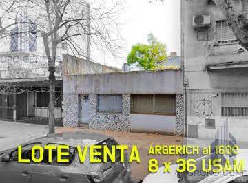 Terreno · 287m² · Venta Lote - Terreno Argerich Al 1600 - 8x36 - Usam