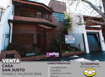RUS-RUS-10641_2 · Venta Casa 4 Ambientes San Justo