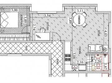 Departamento · 48m² · 1 Ambiente · 10 Cocheras · Oficinas en Venta con Financiacion - Dina Huapi