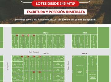 Terreno · 320m² · Loteo Las Azaleas - Escritura Inmediata