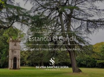 Campo · 90000m² · Estancia El Candil, Venta de Campo 9 Ha